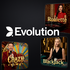 Evolution Gaming - Spiel-Anbieter bei Spinanga